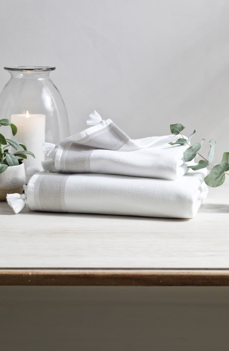 The White Company St. Ives Hammam Bath Sheet, Main, color, 