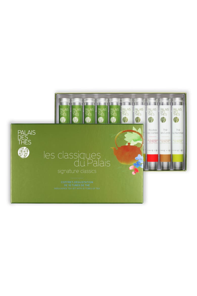 Signature Classics 10 Vial Loose Tea Tasting Set, Main, color, SIGNATURE CLASSICS