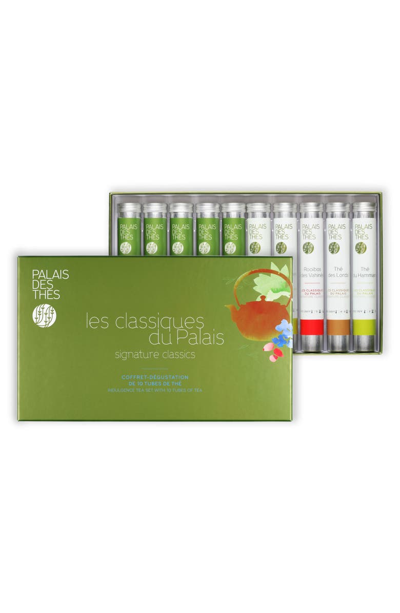 Palais des Thés Signature Classics 10 Vial Loose Tea Tasting Set, Main, color,