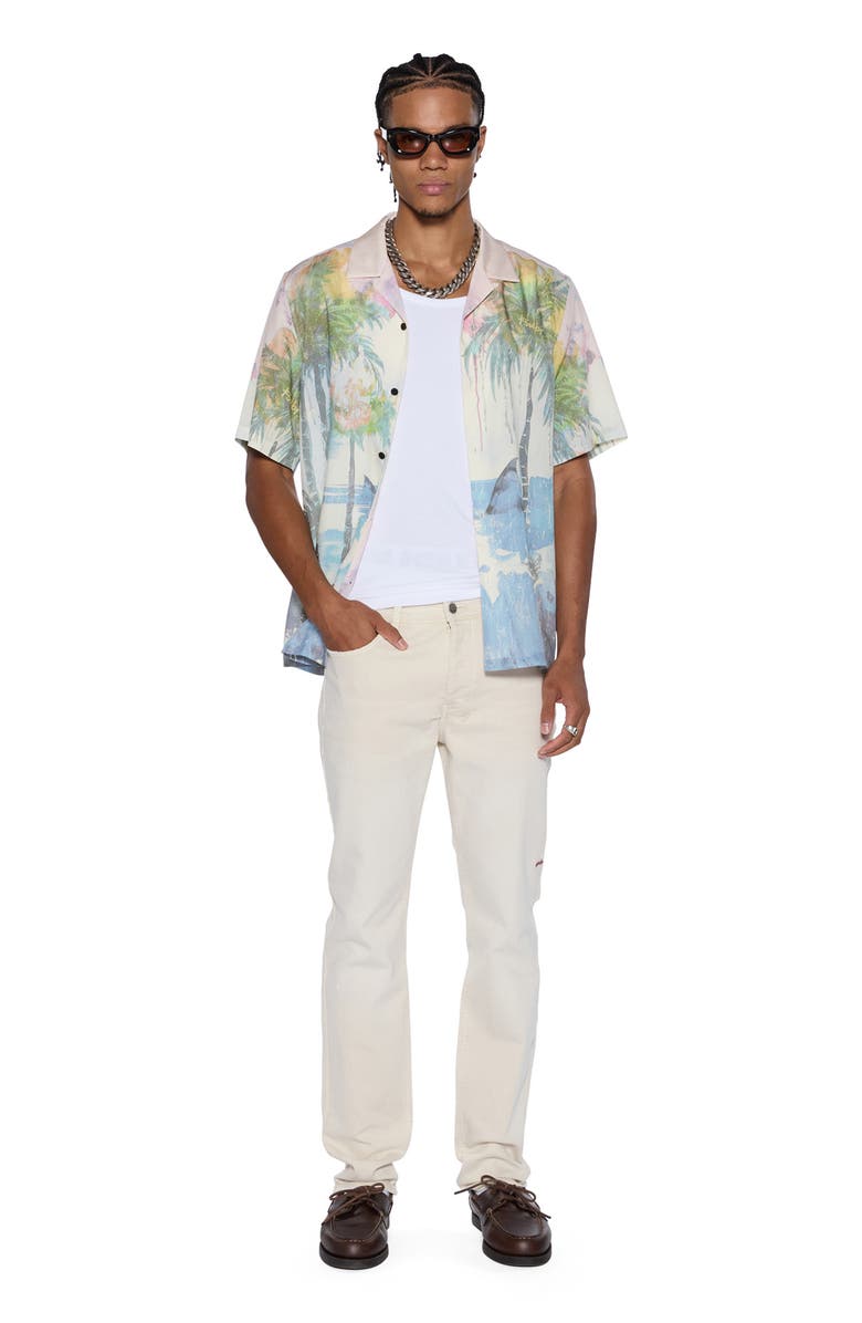 Ksubi Chitch 1999 Slim Fit Jeans, Alternate, color, Ivory