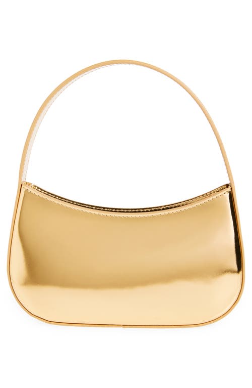 MANSUR GAVRIEL MANSUR GAVRIEL MINI BONBON METALLIC LEATHER SHOULDER BAG
