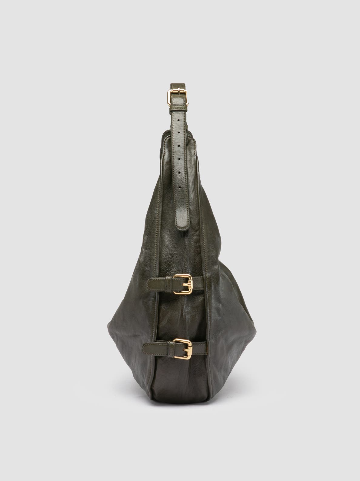 Julie 015 Crescent Shoulder Bag, Alternate, color, Green