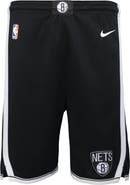 Nike Youth Nike Black Brooklyn Nets Swingman Performance Shorts – Icon Edition