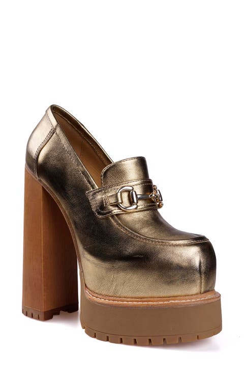 Thai Platform Bit Loafer Pump (Women)