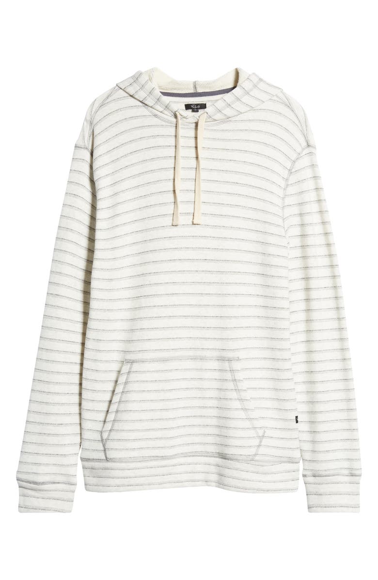 Rails Smith Stripe Cotton Hoodie, Alternate, color, 