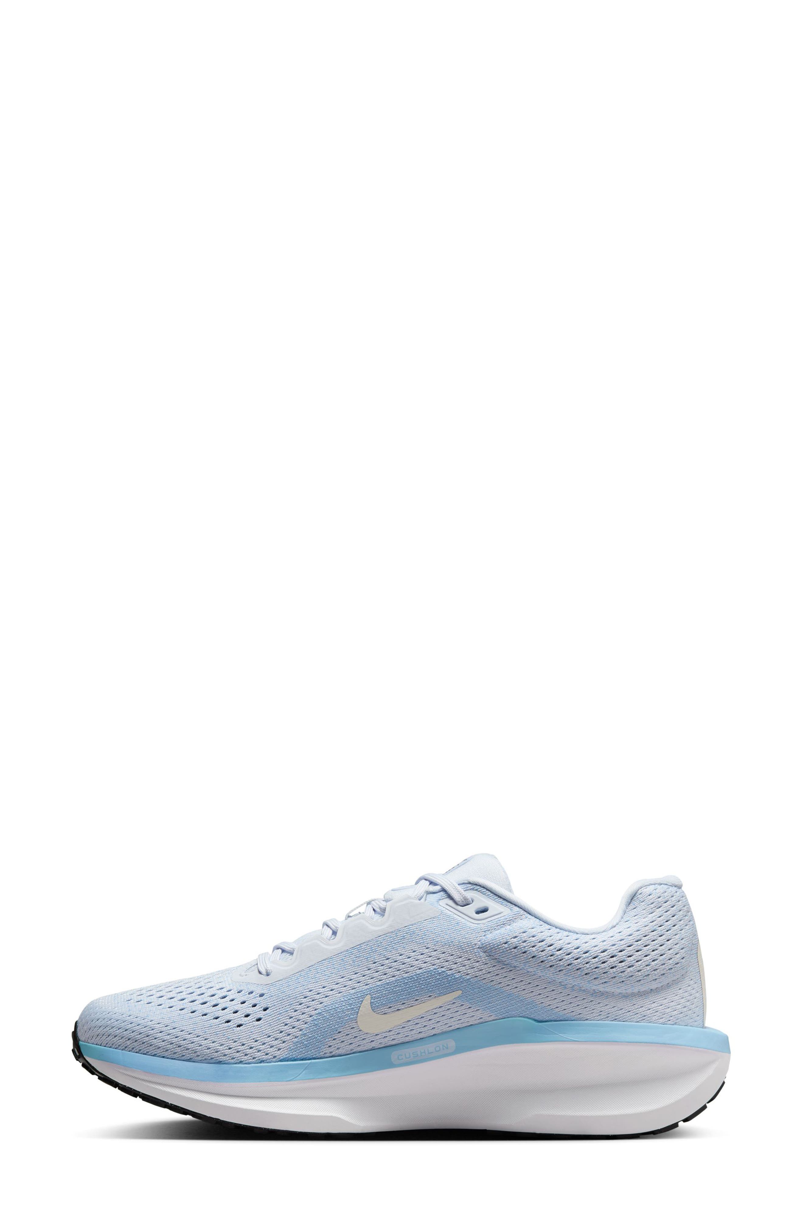 Nike Air Winflo 11 Running Shoe, Alternate, color, Grey/ Ivory/ Blue