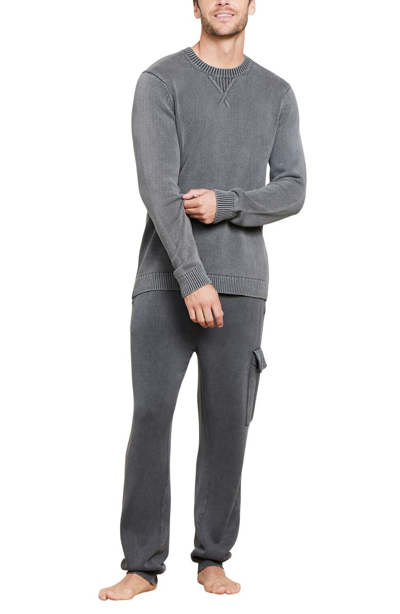 Barefoot Dreams<sup>®</sup> Sunbleached Crewneck Pullover, Alternate, color, 