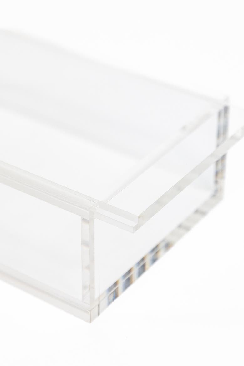 Mahjong Tile Display Box, Alternate, color, Clear / no color