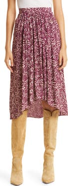 ba&sh Lenny Print Skirt