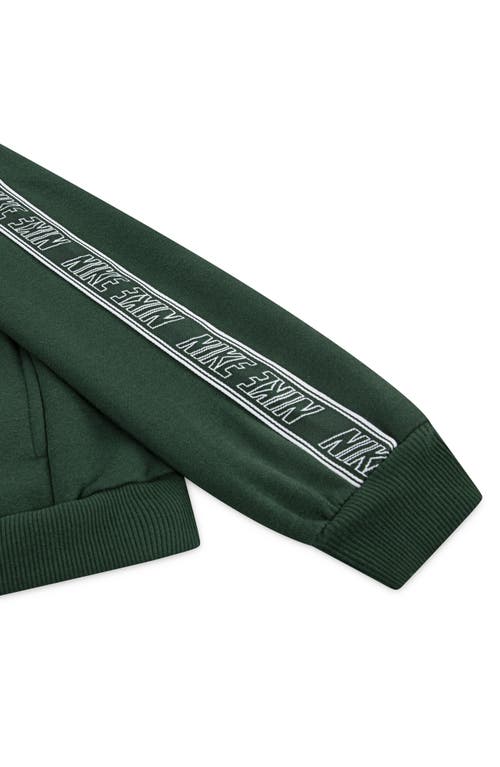 Nike Kids' Logo Taping Hoodie & Cargo Joggers Set In Green