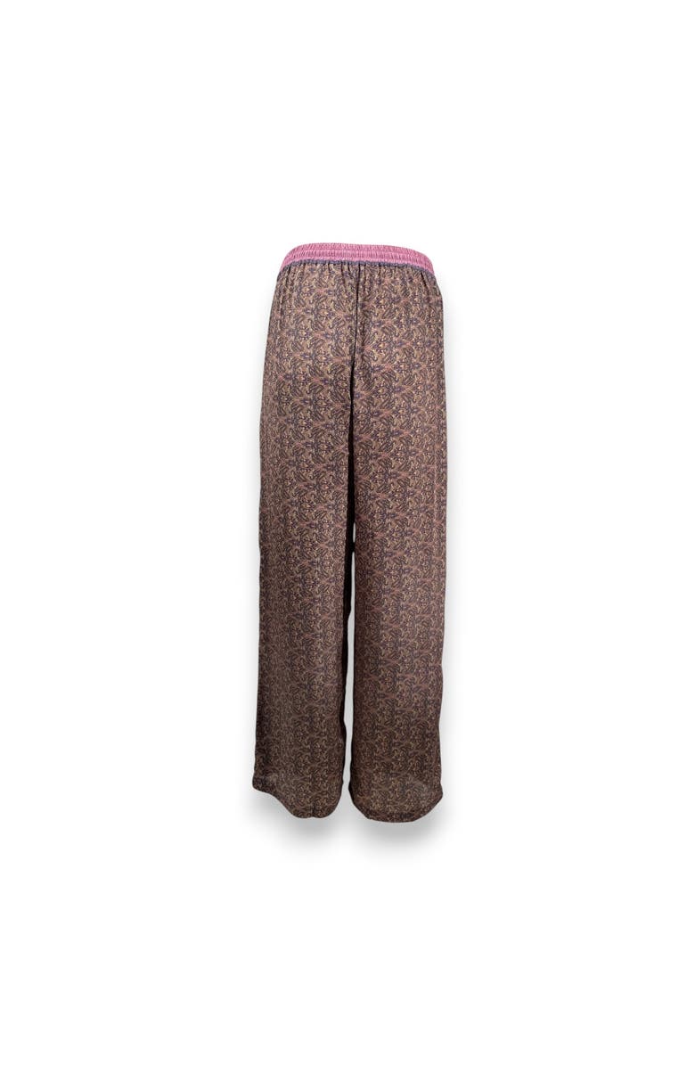 Monzlapur Paisley Motif Pant With Stripe, Alternate, color, Lilac