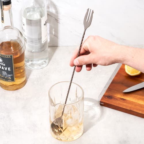 Viski Trident Bar Spoon In Warren