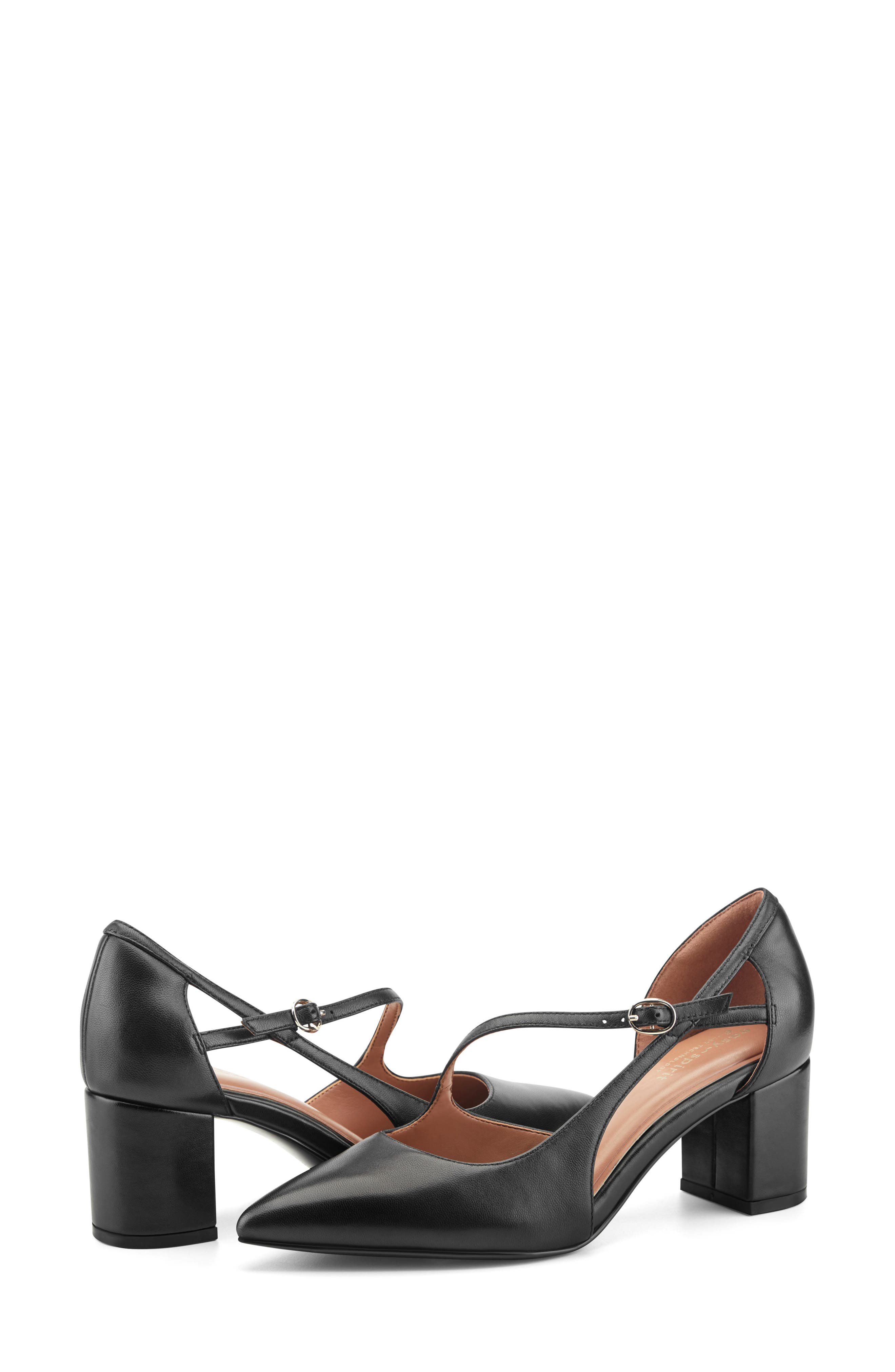 Nerina D'Orsay Pump, Alternate, color, BLACK