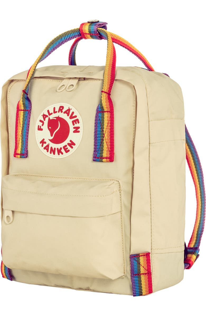 Fjällräven Mini Kånken Rainbow Water Resistant 13-Inch Laptop Backpack, Alternate, color,