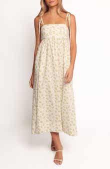 Petal & Pup Ashtyn Pleated Bodice Maxi Sundress