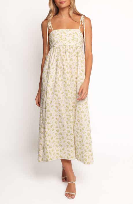 Petal & Pup Ashtyn Pleated Bodice Maxi Sundress