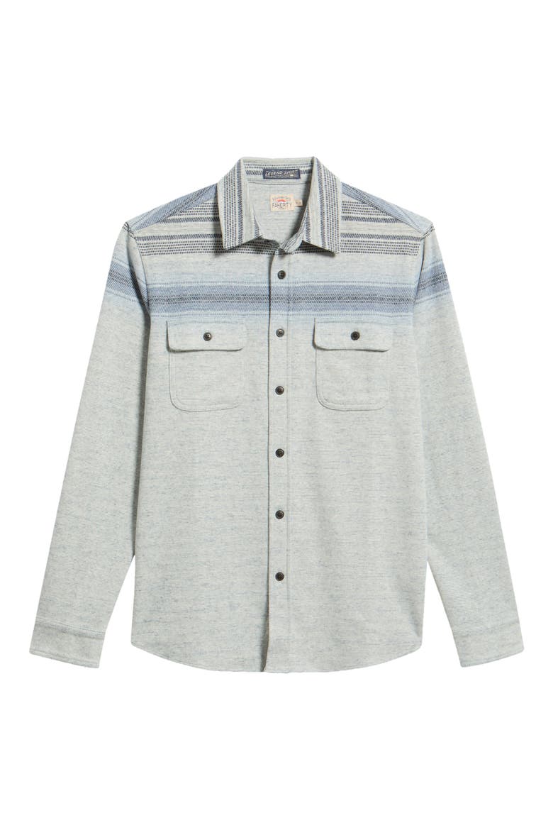 Legend Point Collar Sweater Shirt, Main, color, RIVER STONE OMBRE