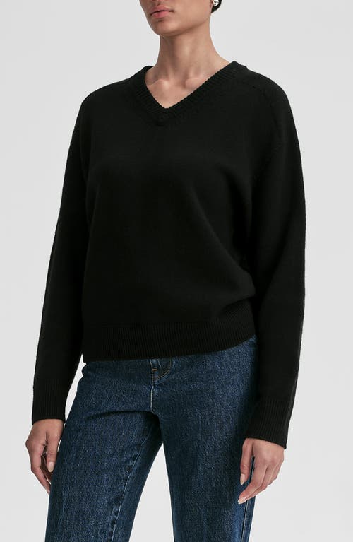 A.l.c . Calven V-neck Cashmere Sweater In Black