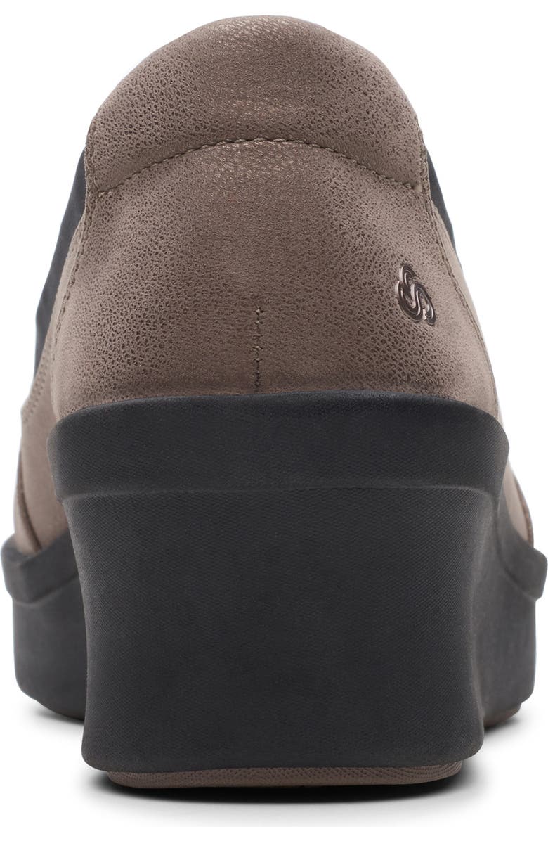 Clarks<sup>®</sup> Step Rose Moon Wedge Loafer, Alternate, color,