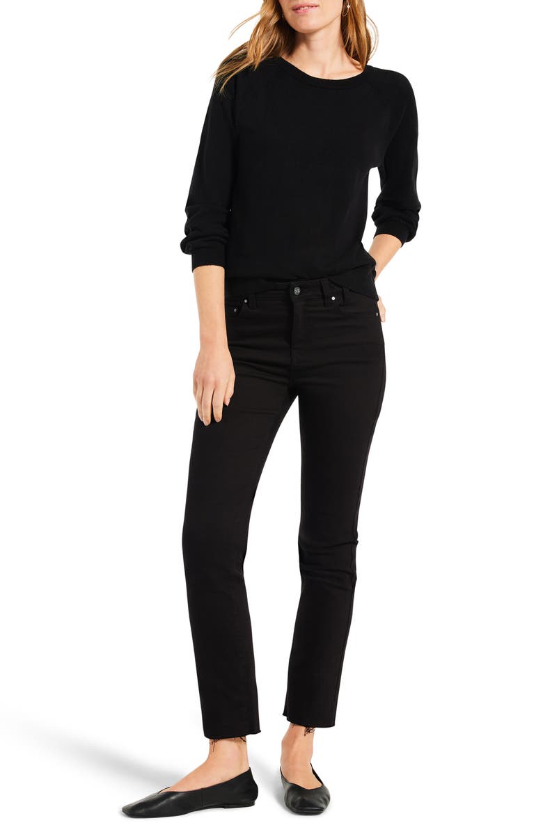 NIC+ZOE Here & There Cotton Blend Sweater, Alternate, color, 