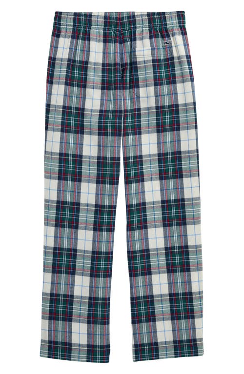 Vineyard Vines Kids' Plaid Flannel Pajama Pants In Multi
