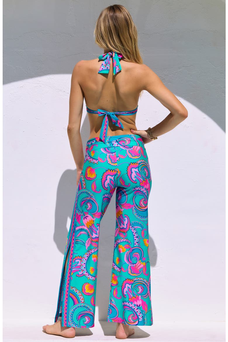 Mykonos Cover-Up Pants, Alternate, color, PINK MULTI