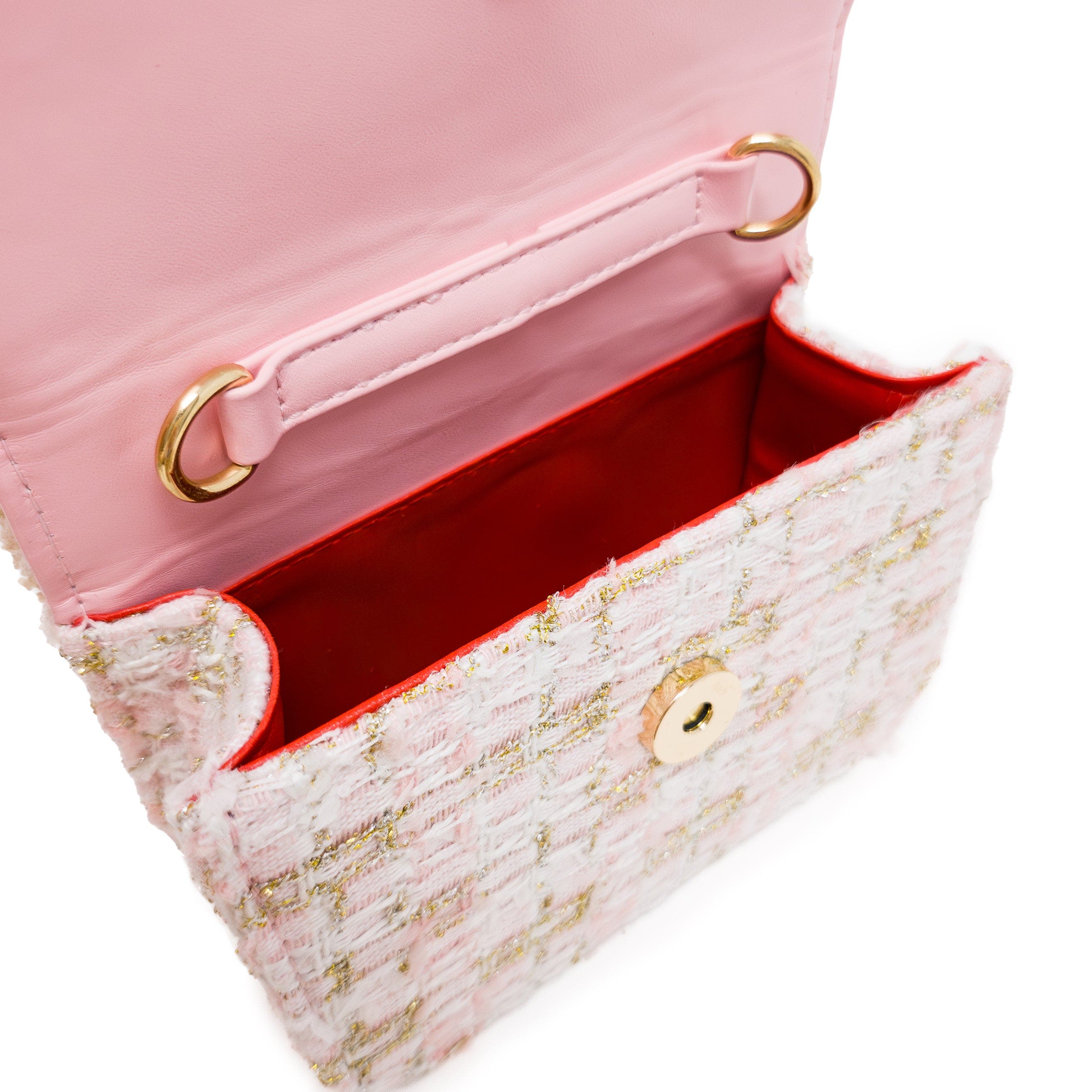 Handbag - Pearl Garden, Alternate, color, Rosy Peony