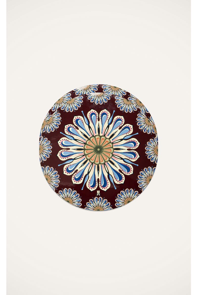 Disk Placemats Set Of 2, Main, color, Nucleus Bordeaux