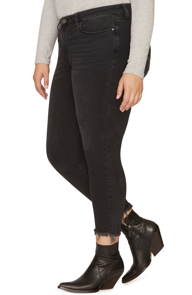 Sanctuary Social Standard High Rise Ankle Skinny Jeans, Alternate, color,