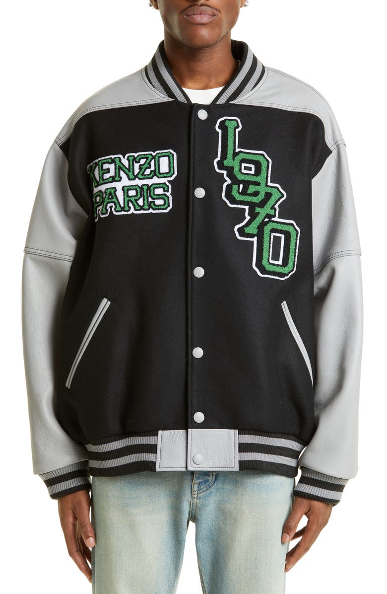 KENZO Tiger Varsity Jacket, Main, color, 