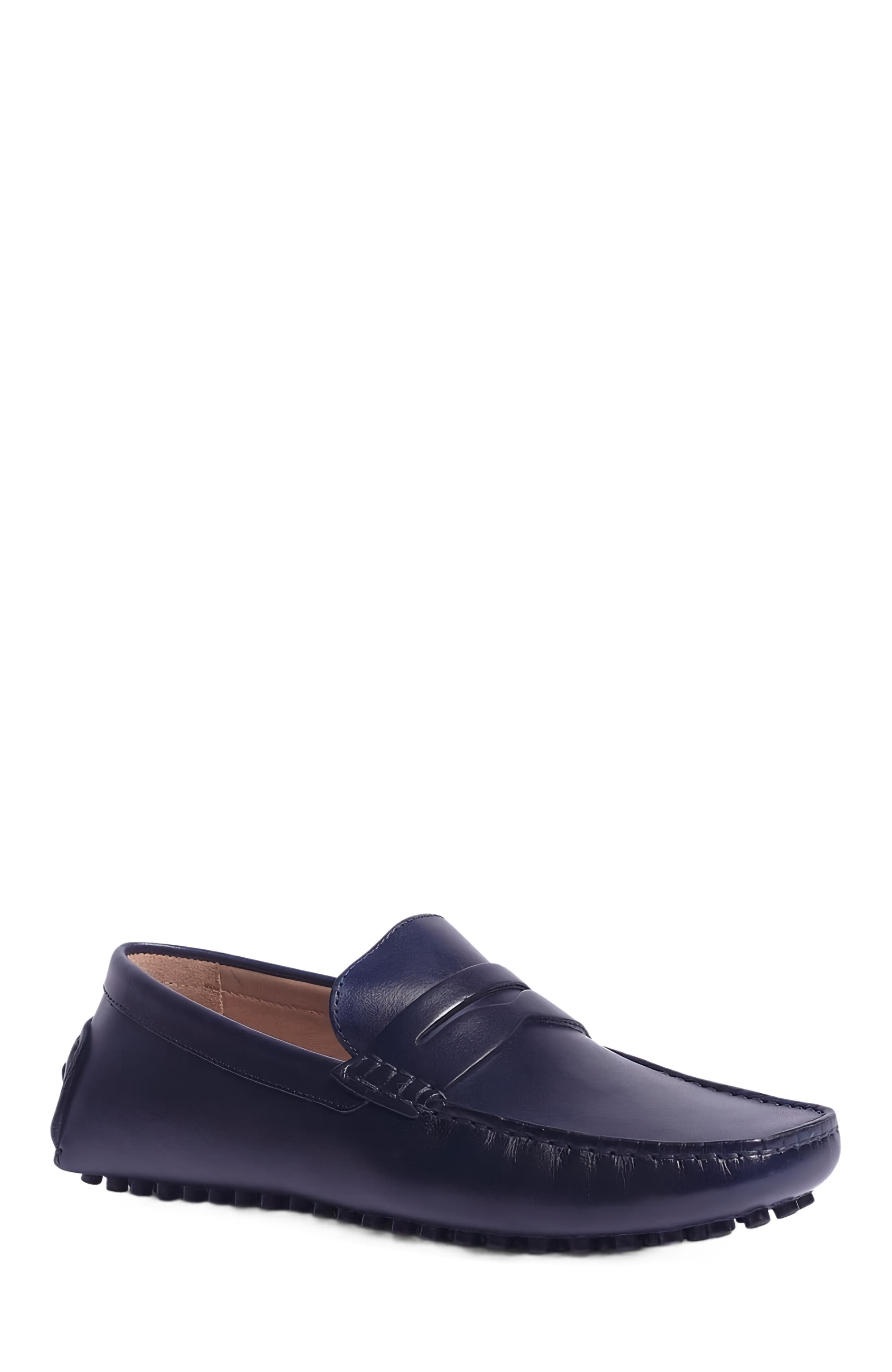 Ritchie Penny Loafer, Alternate, color, Navy Blue