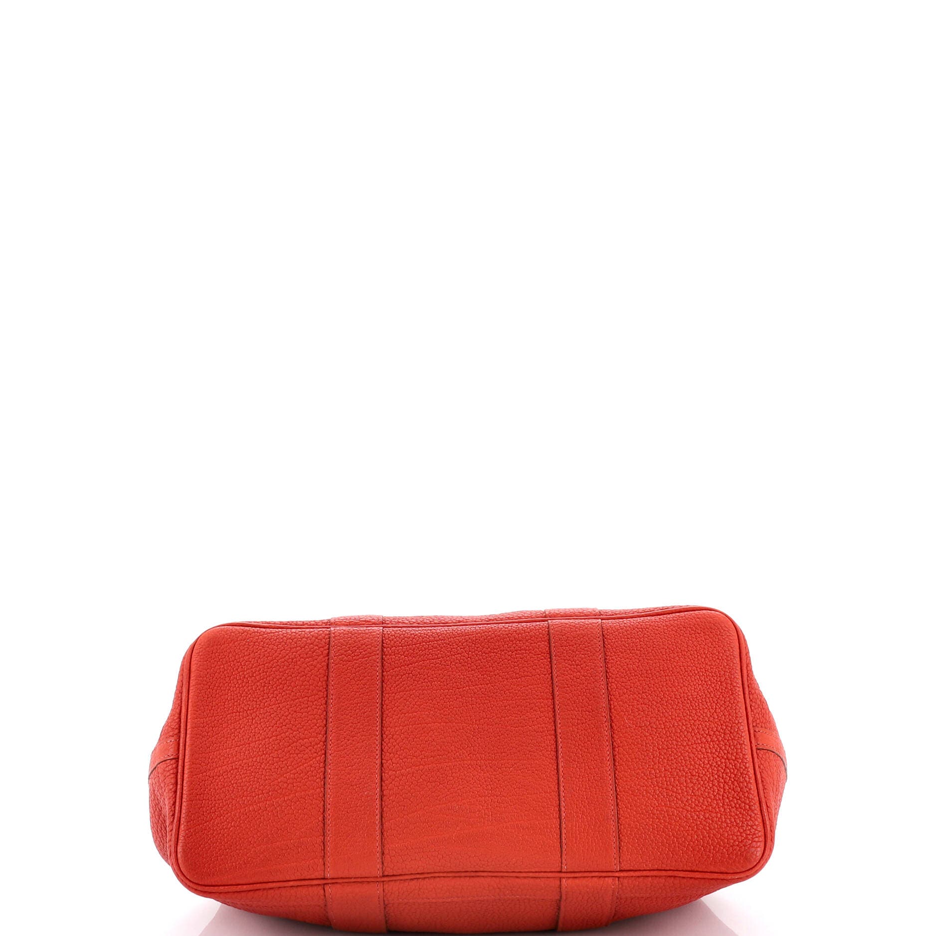 Pre-Owned Hermes Garden Party Tote Leather 36, Alternate, color, Rouge Duchesse