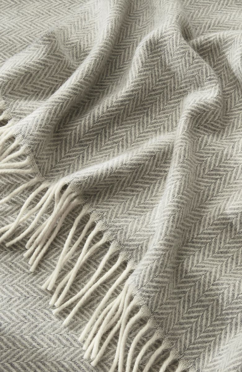 The White Company Wool Throw Blanket, Alternate, color, 