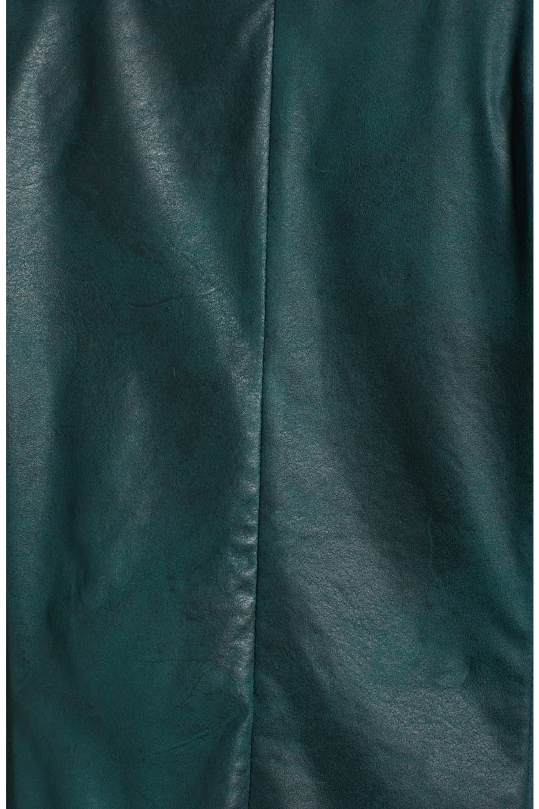 Stretch Faux Suede Jacket, Alternate, color, SEA MOSS