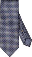 Eton Interlock Print Silk Tie