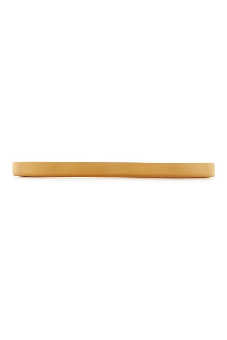 Essential Hinged Bangle Bracelet, Alternate, color, 18CT GOLD VERMEIL ON SILVER