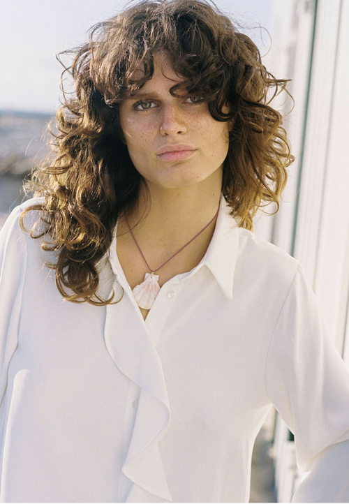 Sccollection Polly Necklace In Purple