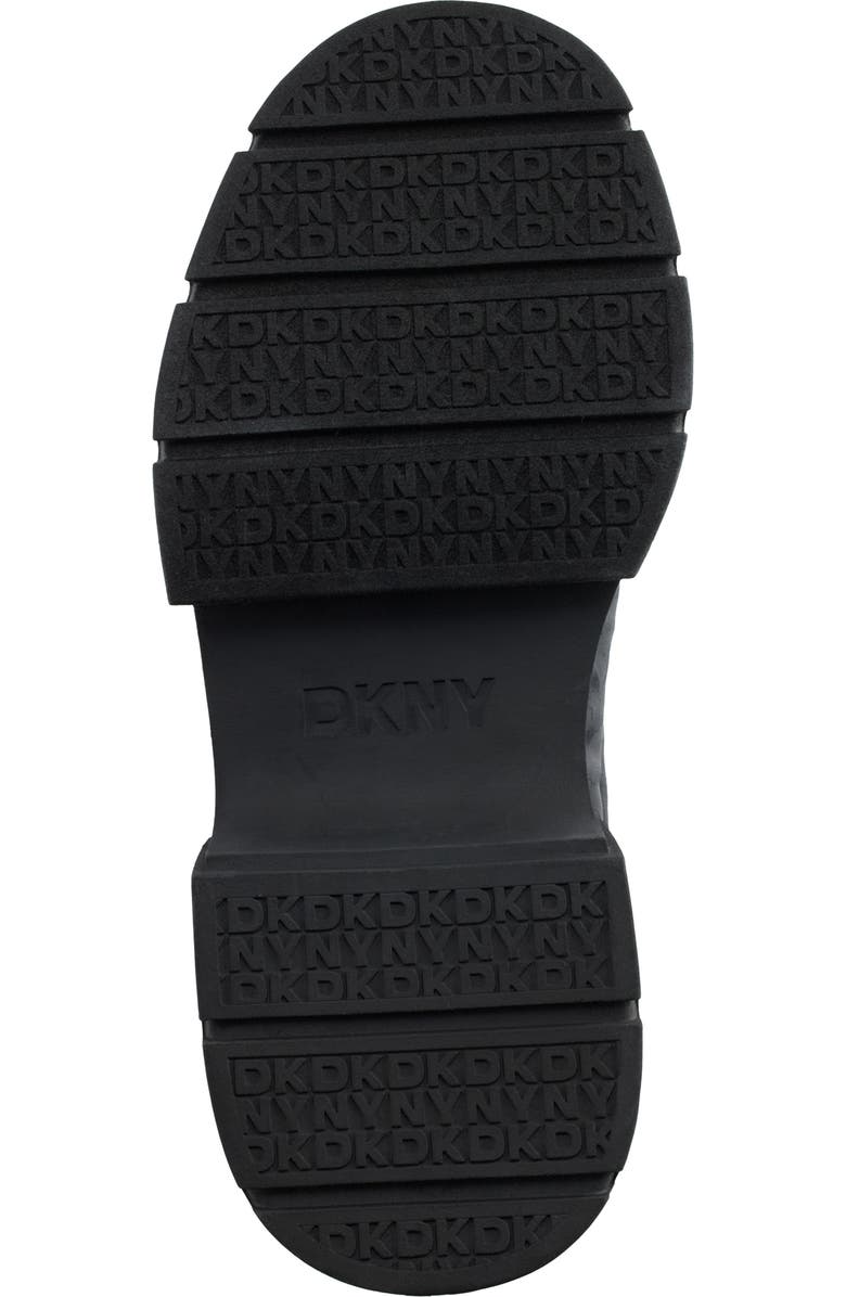 DKNY Fleming Lug Sole Bootie, Alternate, color, Black - Black