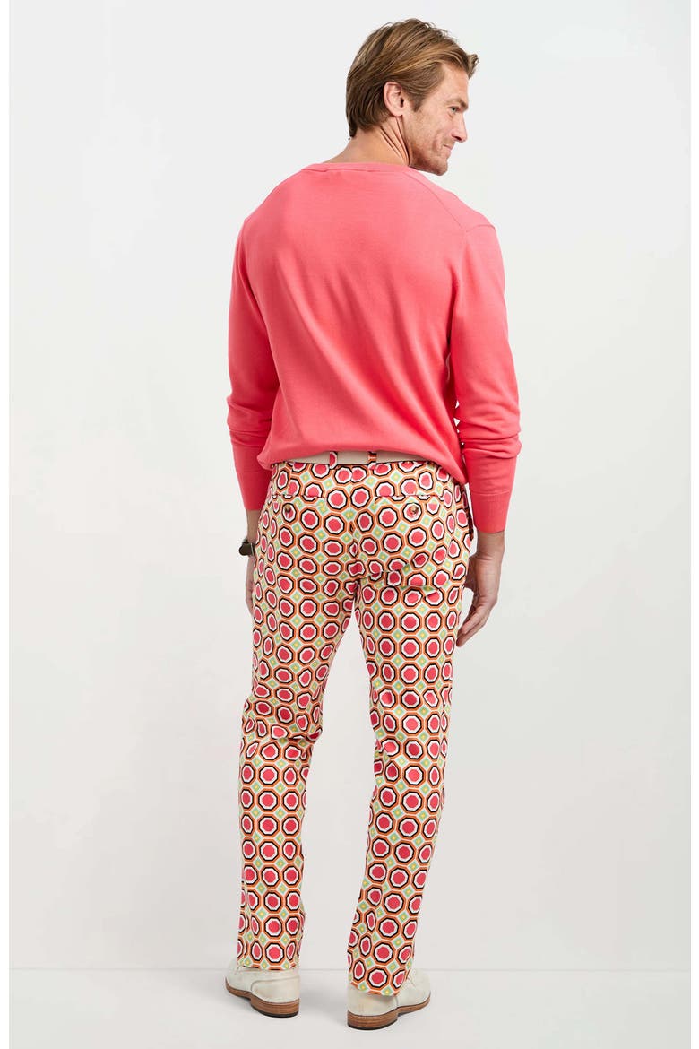 Clyde Slim Trouser  Salerno Herringbone, Alternate, color, Salerno