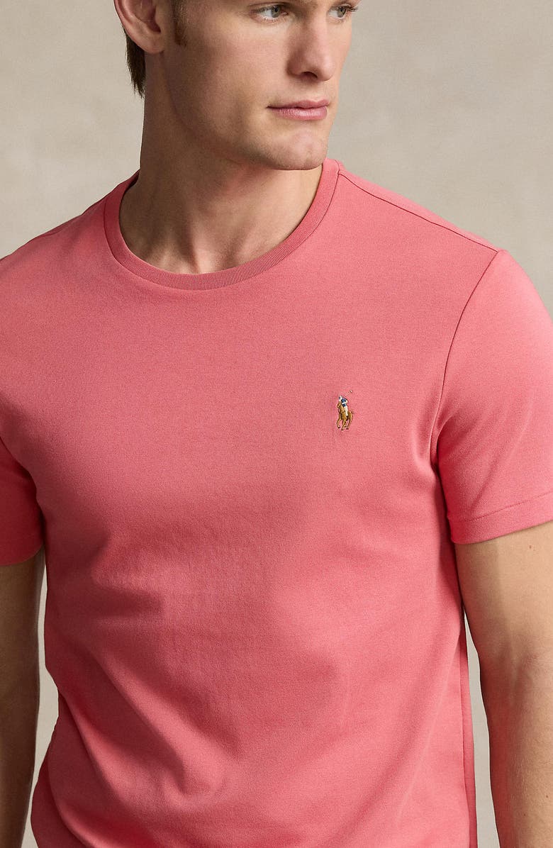 Polo Ralph Lauren Solid Cotton T-Shirt, Alternate, color, 