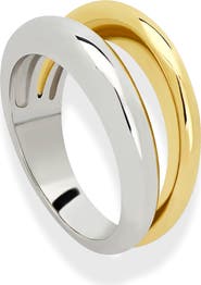 MOD + JO Kyle Two-Tone Open Ring
