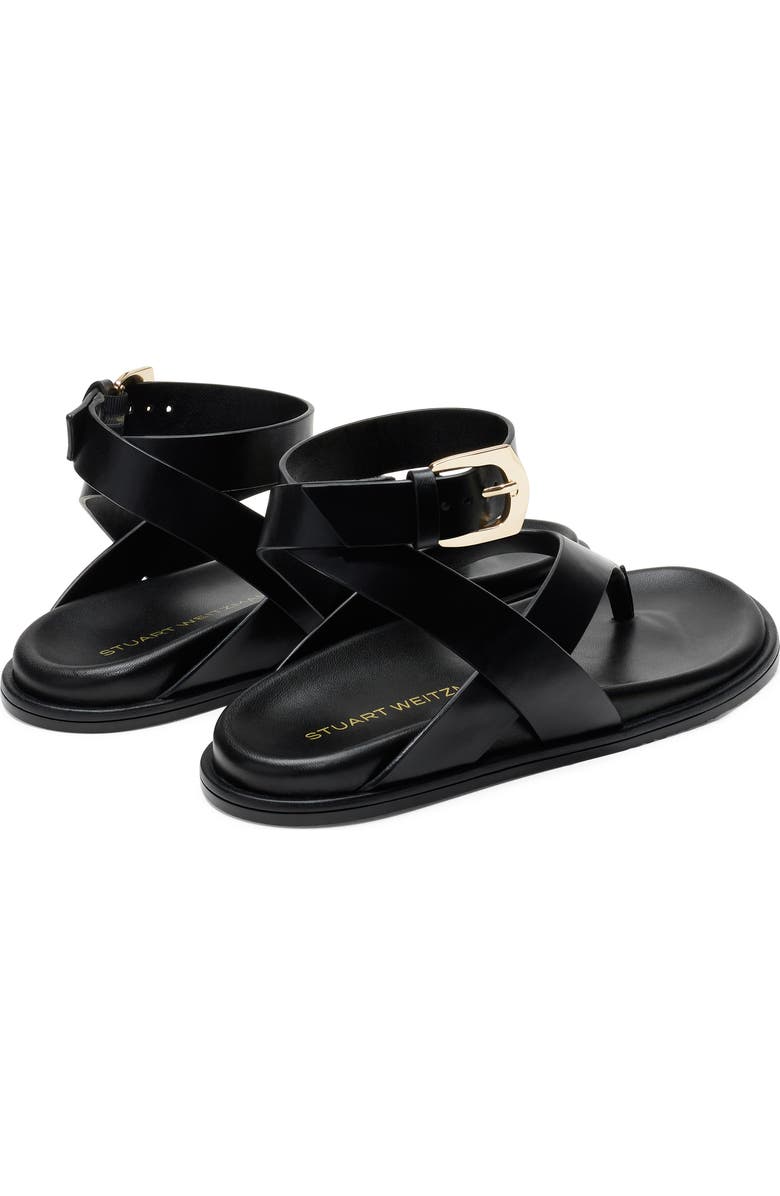 Stuart Weitzman Marykate Sandal, Alternate, color, Black