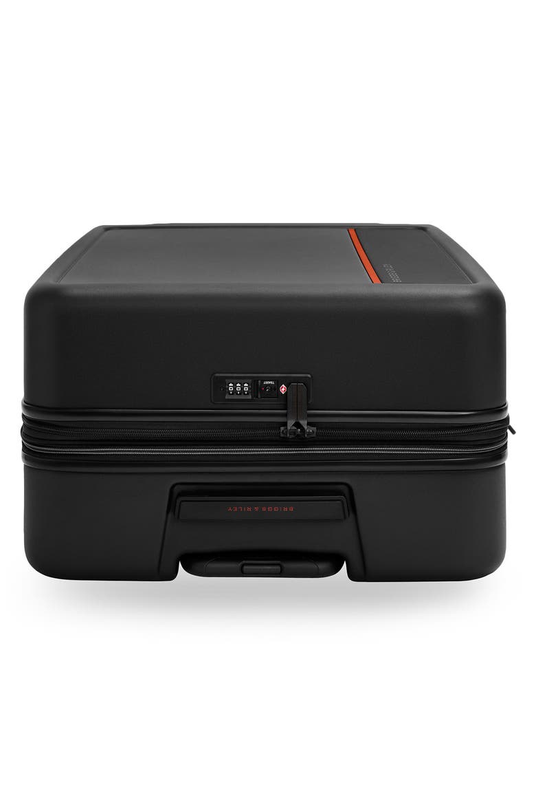 ZDX Large 30 Inch Hardside Spinner Suitcase, Alternate, color, BLACK