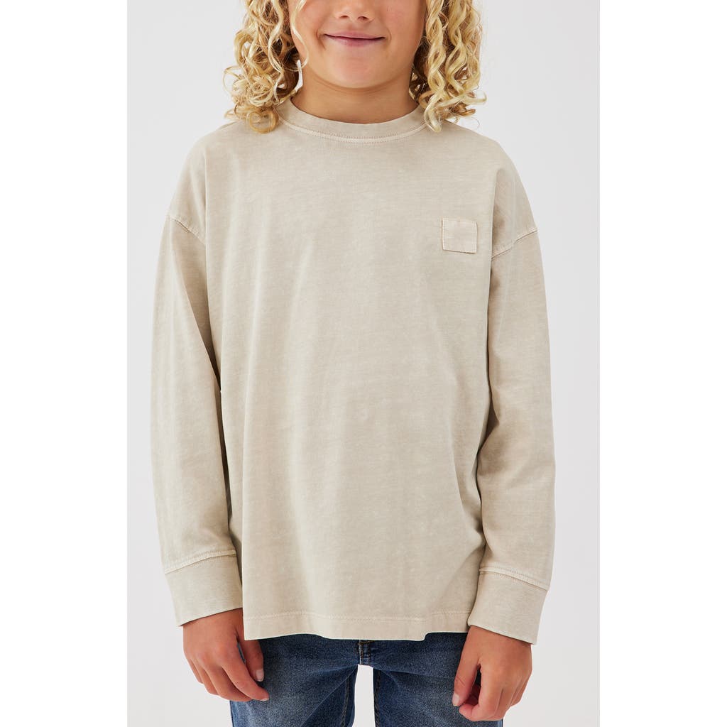 Cotton On Kids Kid's The Essential Long Sleeve Tee In Rainy Day Wash