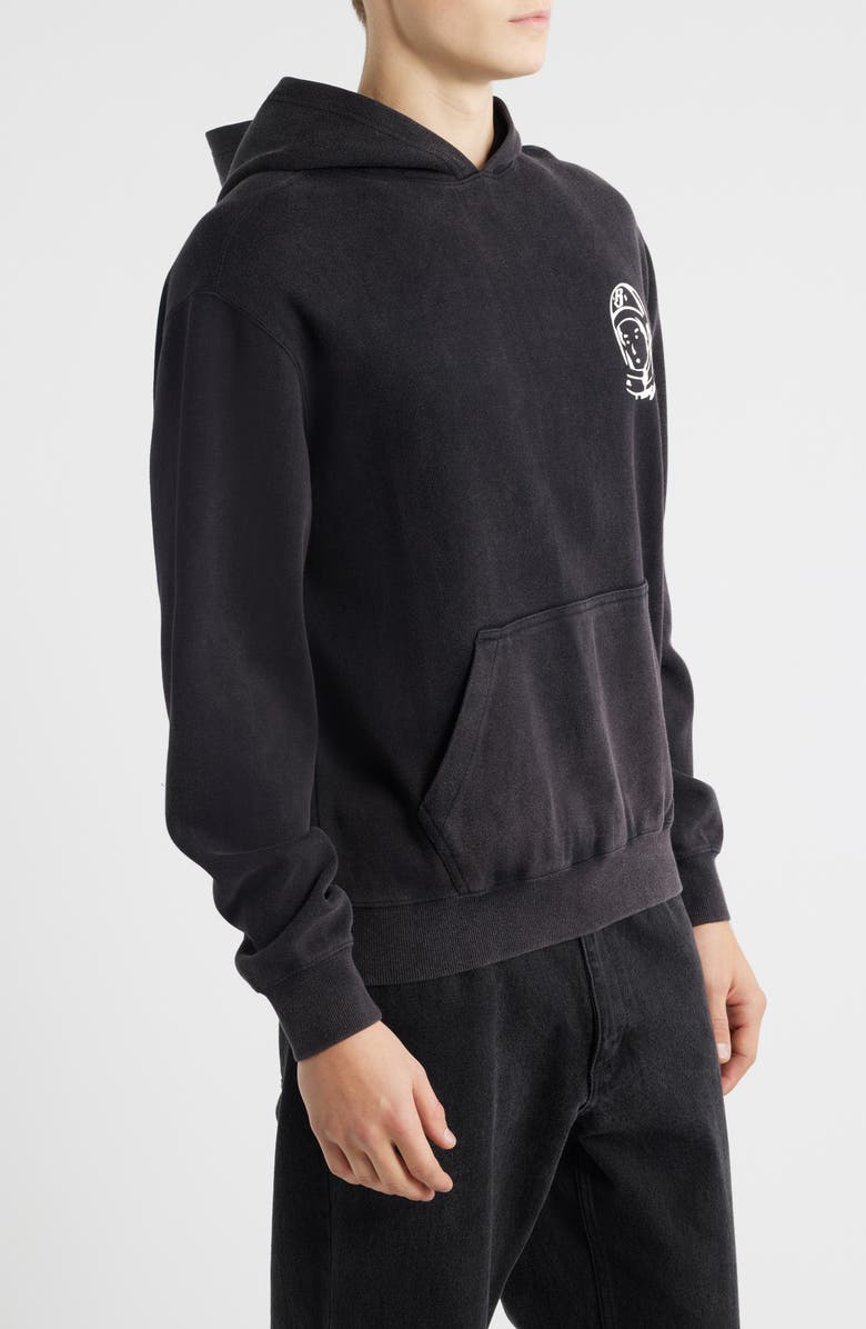 Billionaire Boys Club Timelapse Cotton Graphic Hoodie, Alternate, color, Black