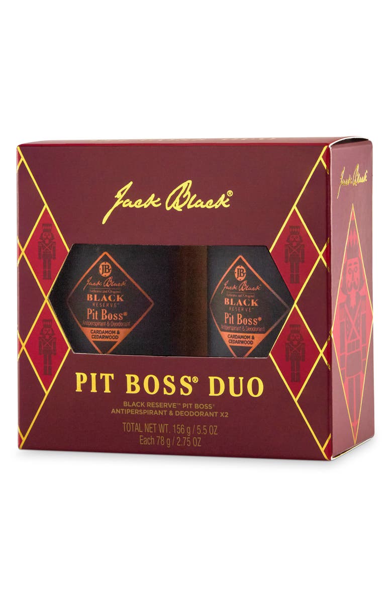 Jack Black Black Reserve Pit Boss Deodorant Duo $44 Value, Alternate, color, 
