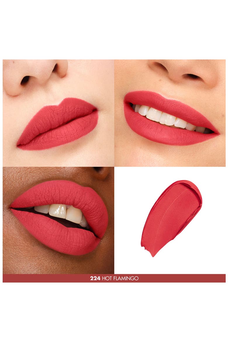 Rouge Artist For Ever Matte Lipstick, Alternate, color, 224 - HOT FLAMINGO
