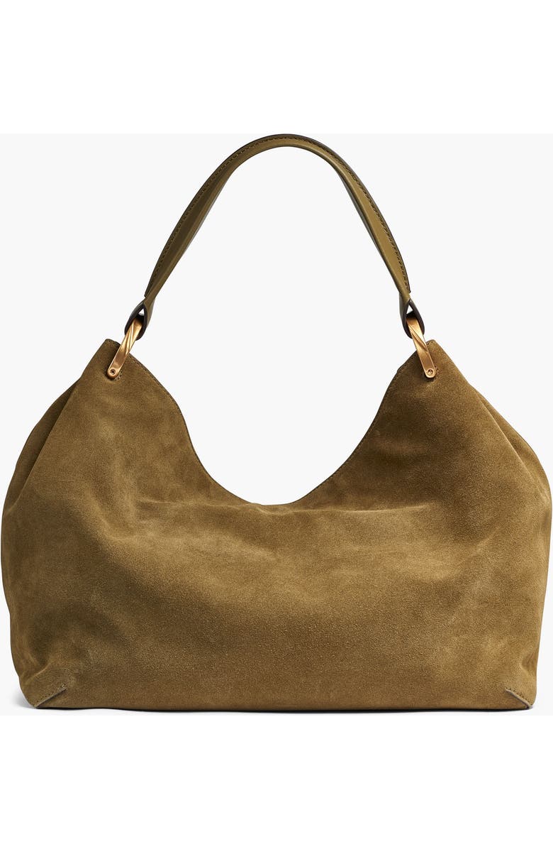 Donna Karan New York Glenwood Suede Shoulder, Alternate, color,