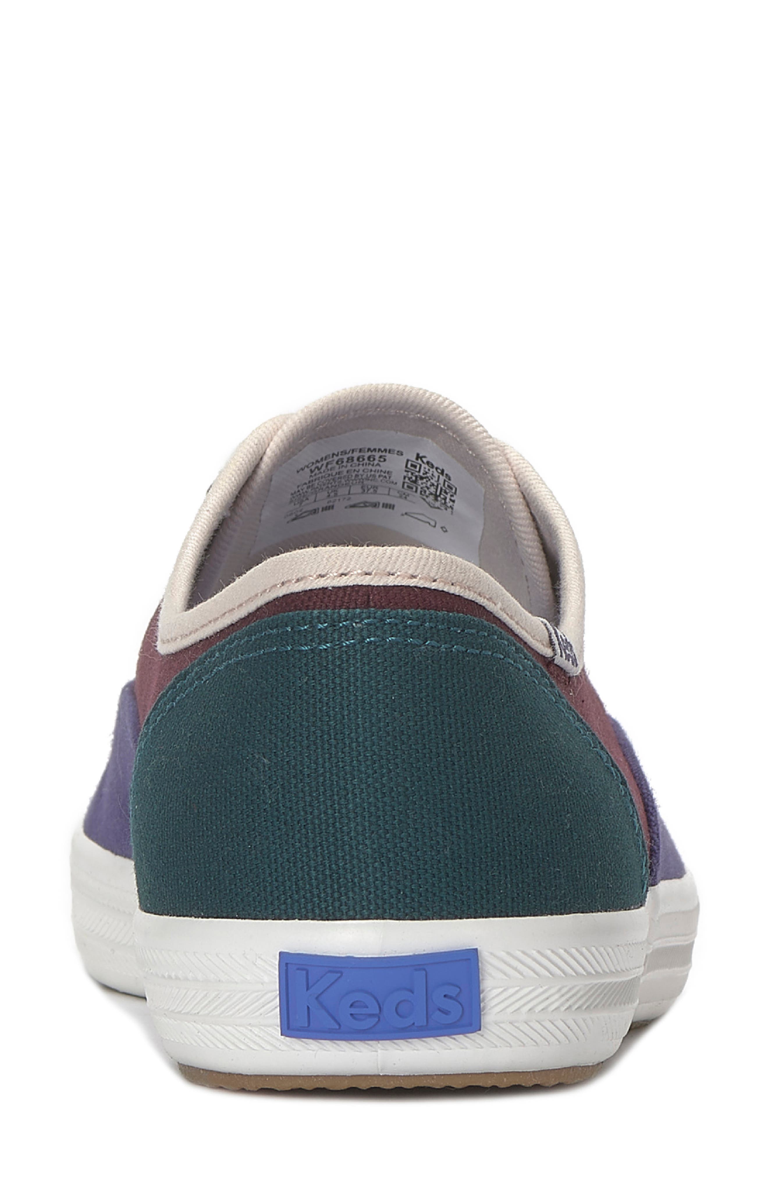 Keds<sup>®</sup> Champion Sneaker, Alternate, color, Skip Blue/ Fig