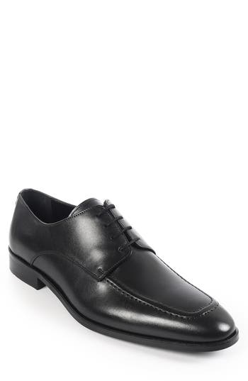 Vellapais Warwick Apron Toe Derby In Black